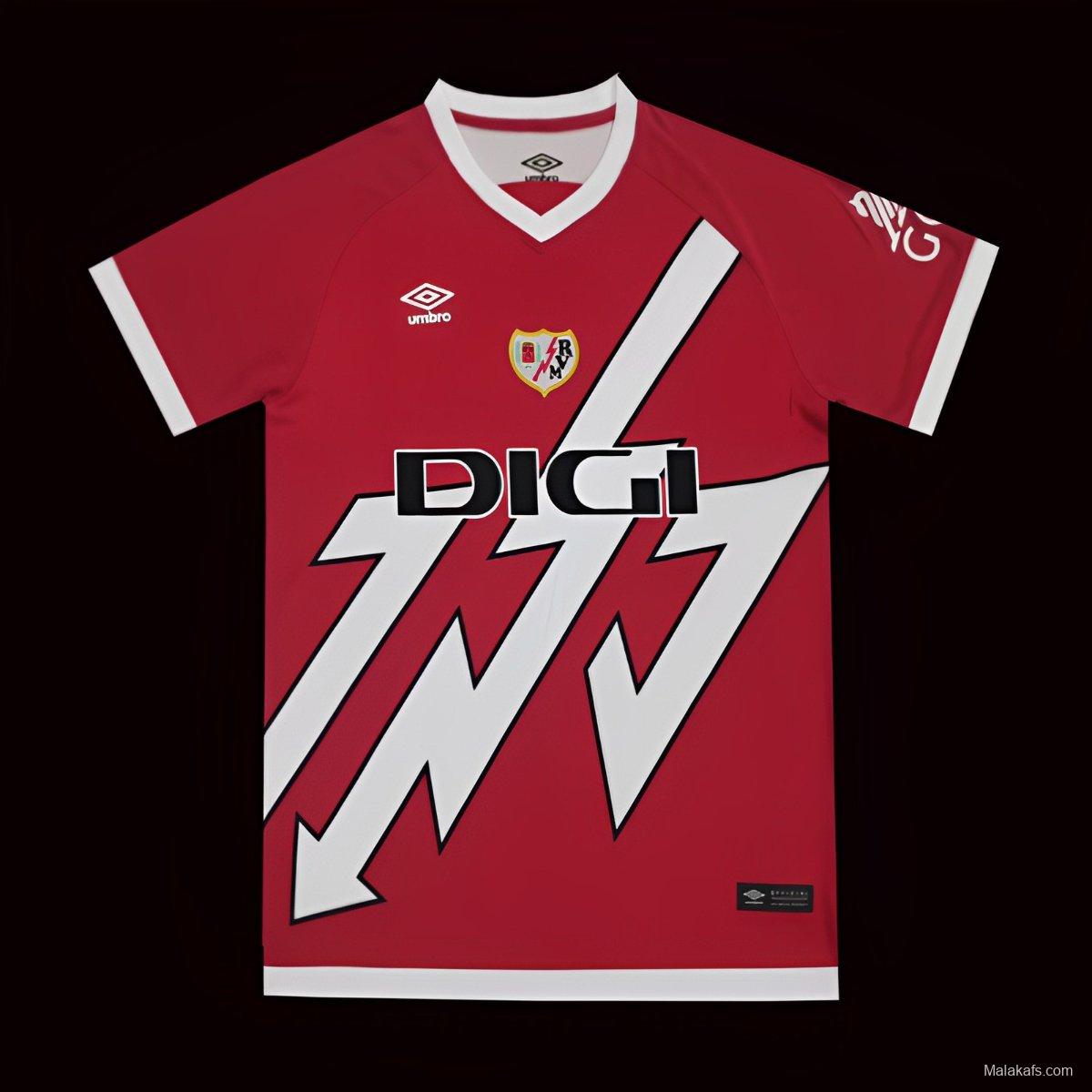 24/25 Rayo Vallecano Home Jersey