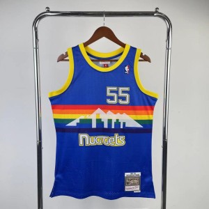 Denver Nuggets #55 Mutombo Mitchell & Ness 1991/92 Hardwood Classics Jersey