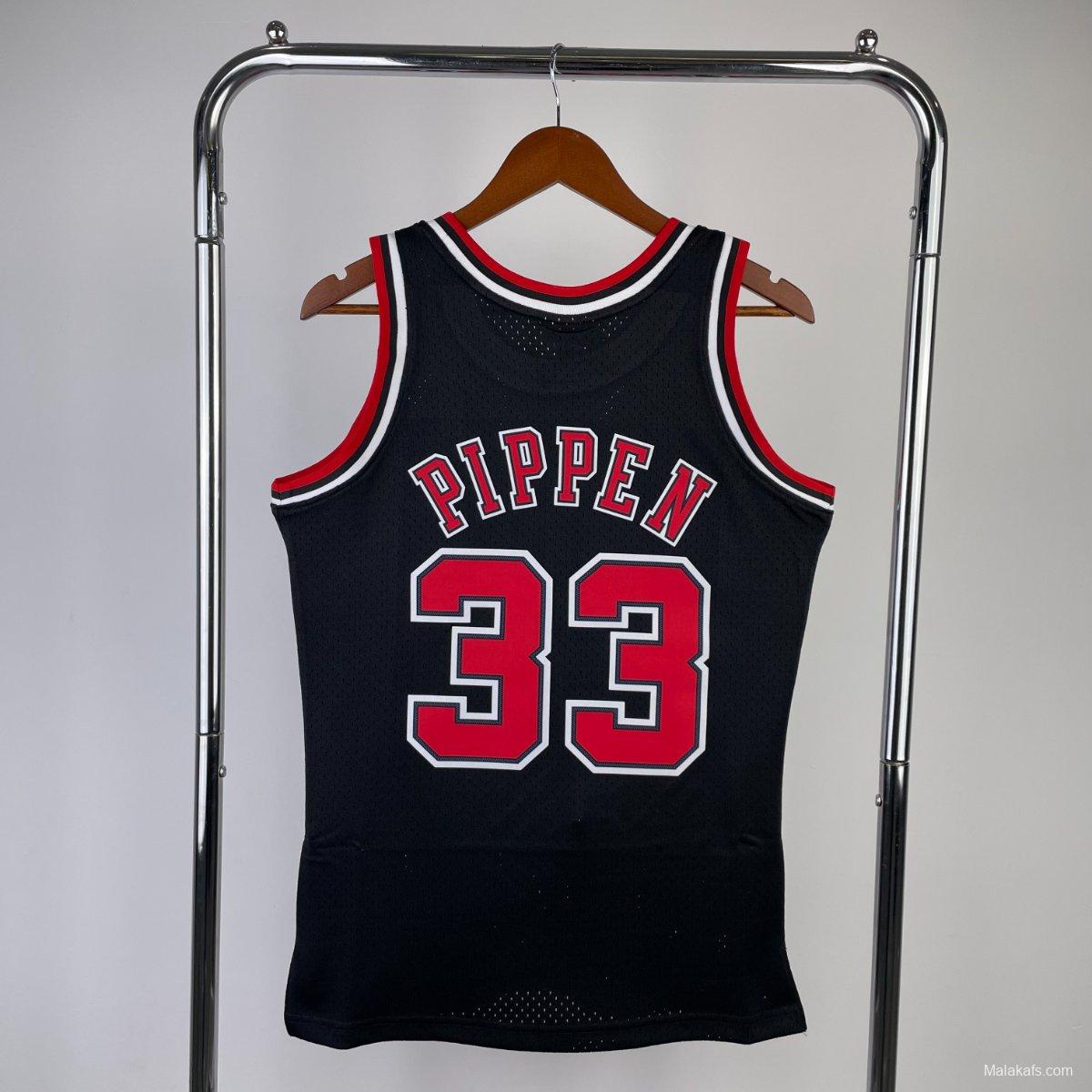 Chicago Bulls #33 Scottie Pippen Mitchell & Ness 1997-98 Hardwood Classics Jersey