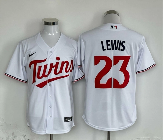 Minnesota Twins 2024 #23 Lewis White T-shirt