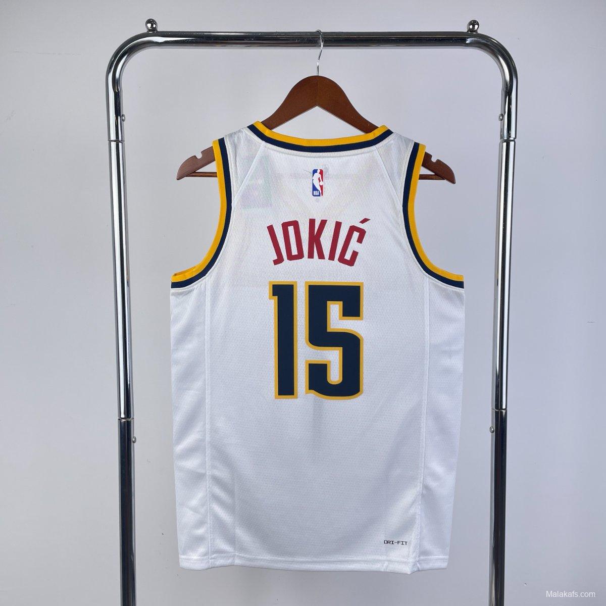 Denver Nuggets Nikola Jokic #15 2023/24 Association Edition Jersey