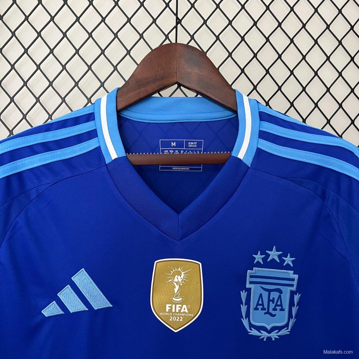 2024 Argentina Away Blue Jersey