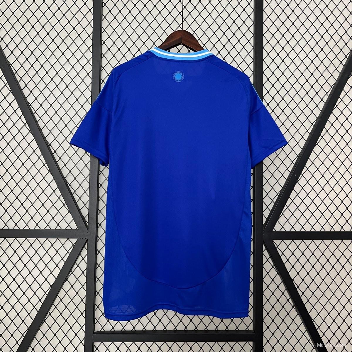 2024 Argentina Away Blue Jersey