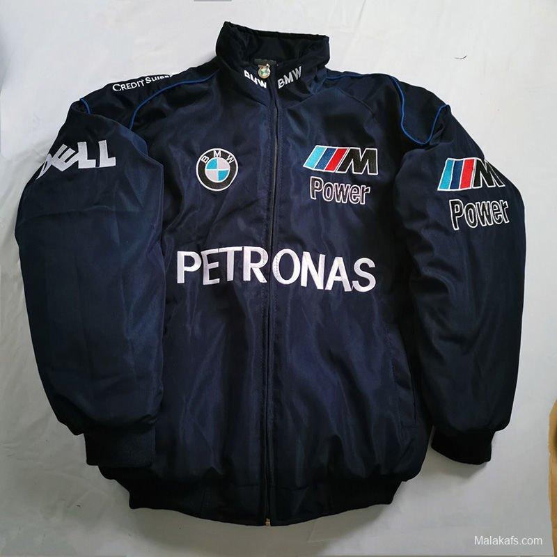 F1 MOTO Jacket Ebroidered Cotton Padded F 1 Racing Jacket