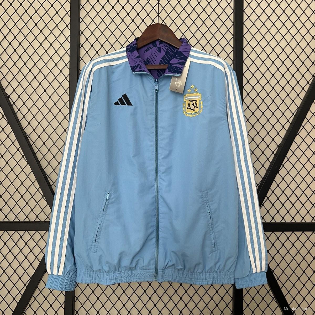 2024 Argentina Reversible Jacket Windbreaker