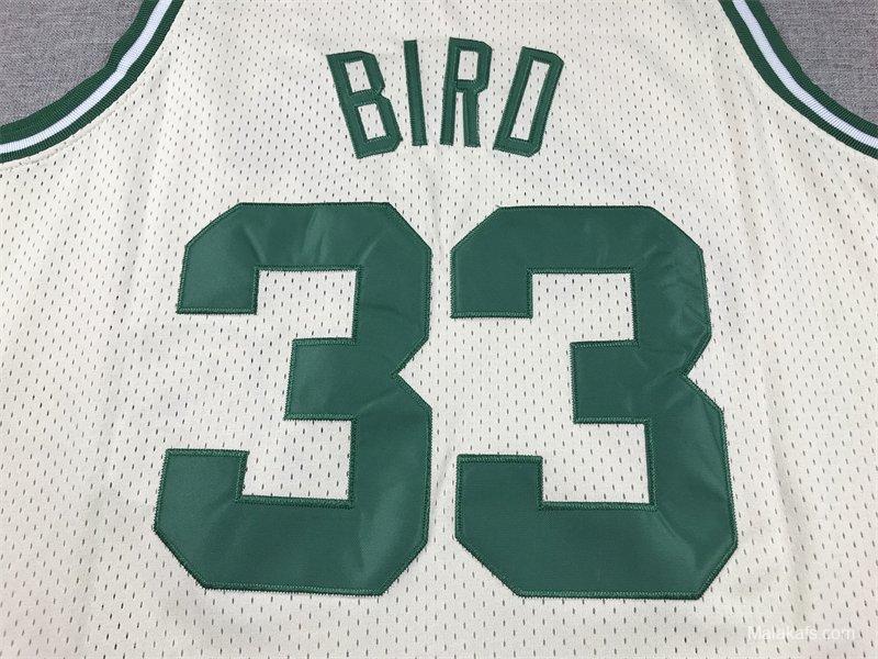 Boston Celtics #33 Larry Bird Mitchell & Ness Hardwood Classics Jersey