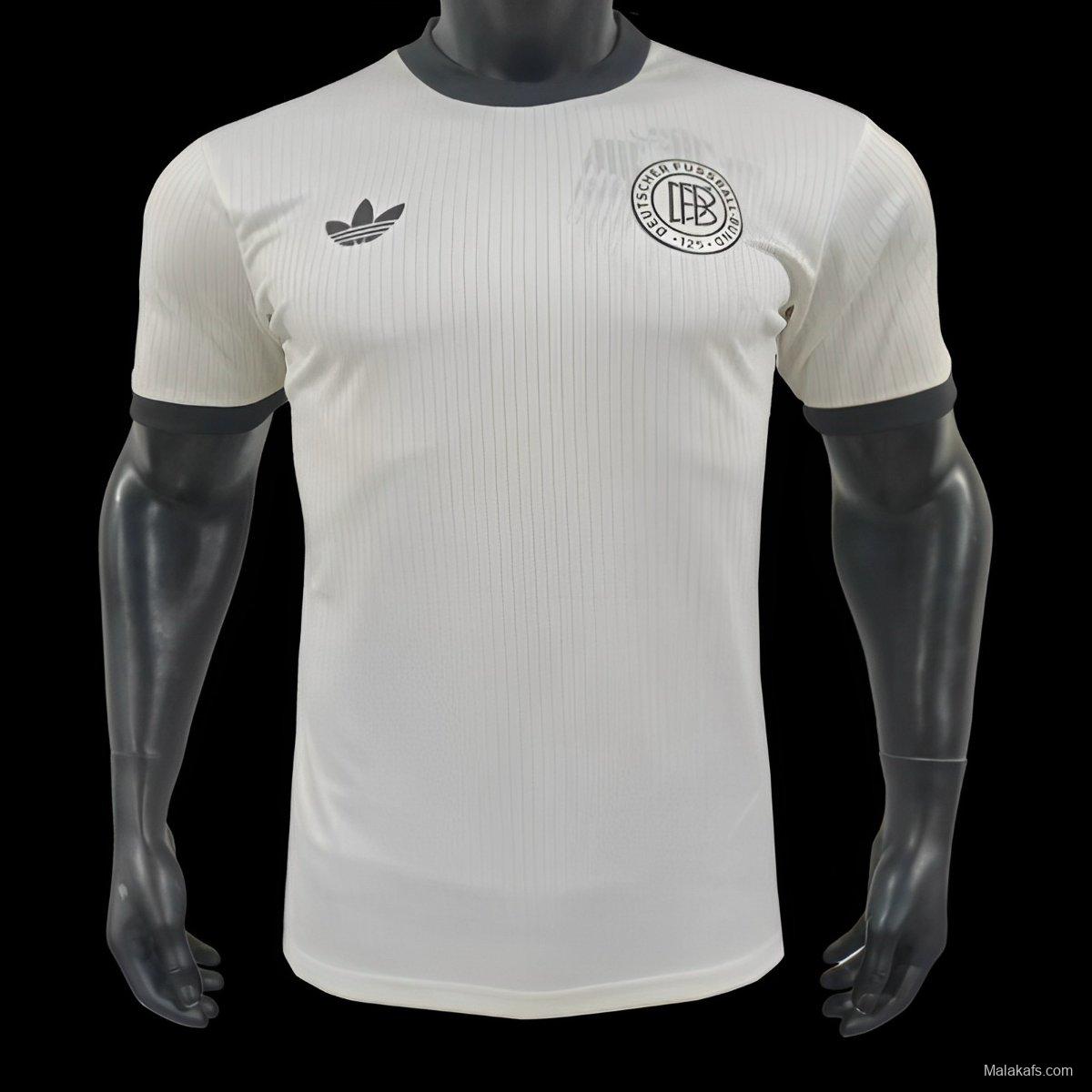 Player Version 2024 Germany Home 125Th Anniversary White Jersey