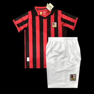 Kids 24/25 AC Milan Home 125Th Anniversary Jersey