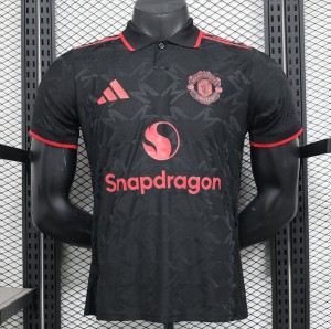 Player Version 25/26 Manchester United Black Special Jersey