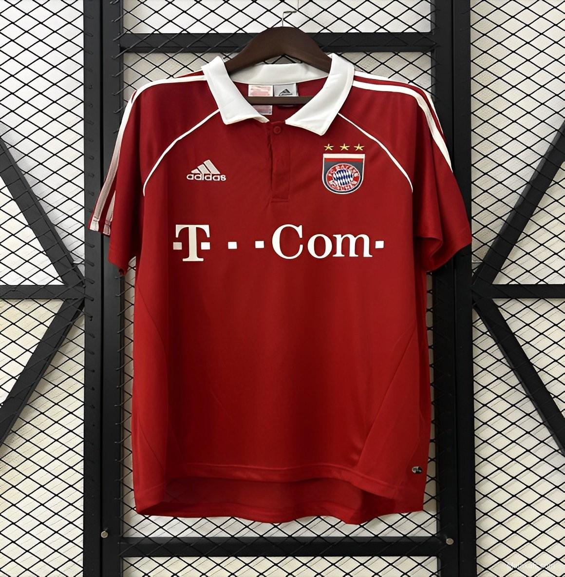 05/06 Retro Bayern Munich Home Jersey