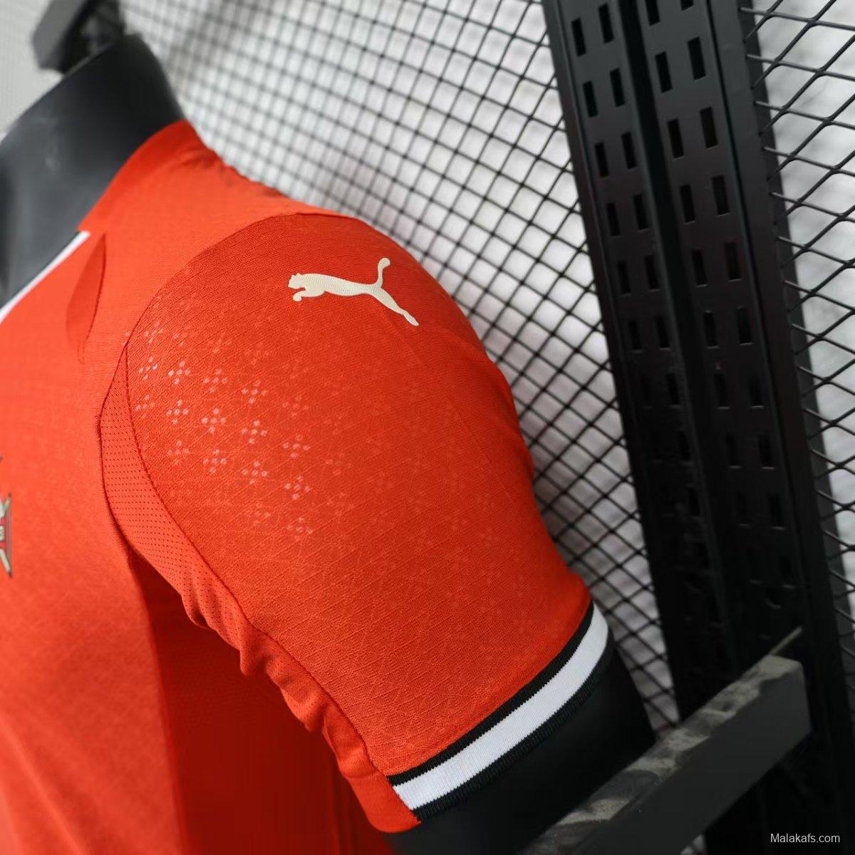 Player Version 2024 Portugal Home Jersey