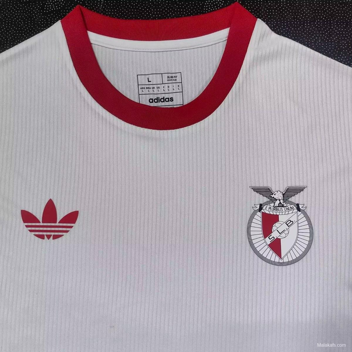 25/26 Benfica White 100th Anniversary Jersey