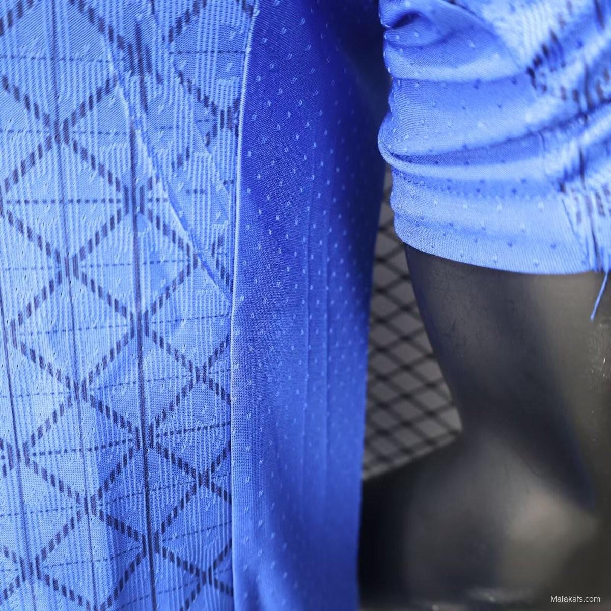 Player Version 25/26 PSG Blue with Diamond Pattern Jersey