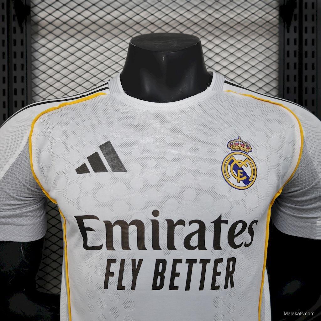 Player Version 25/26 Real Madrid Home Jersey