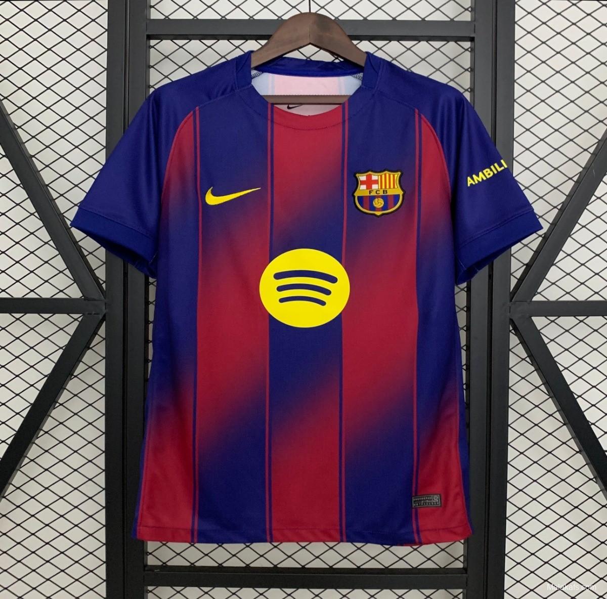 25/26 Barcelona Home Jersey