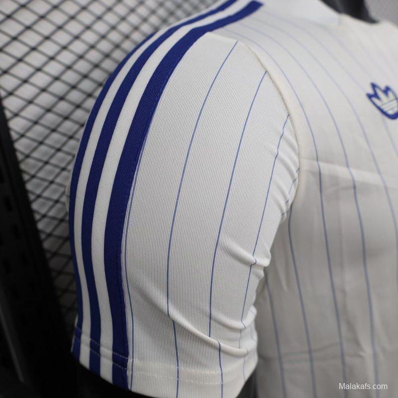 Player Version 25/26 Chelsea Adidas Original Terrace Icons WHITE Jersey