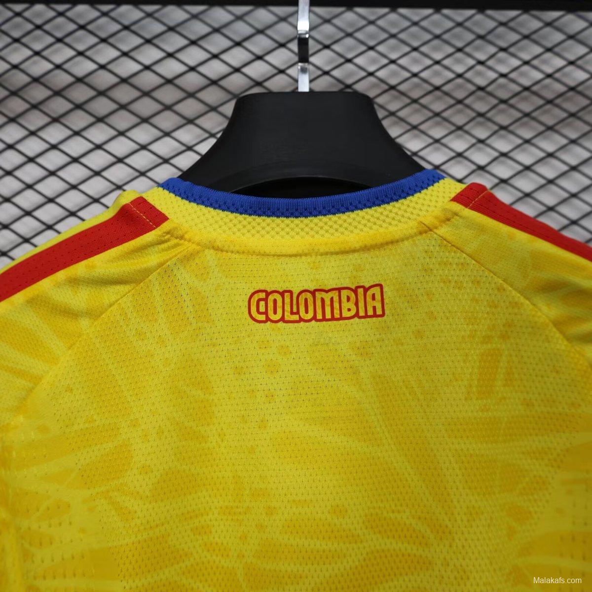 Player Version 2026 Colombia Home Women Jersey