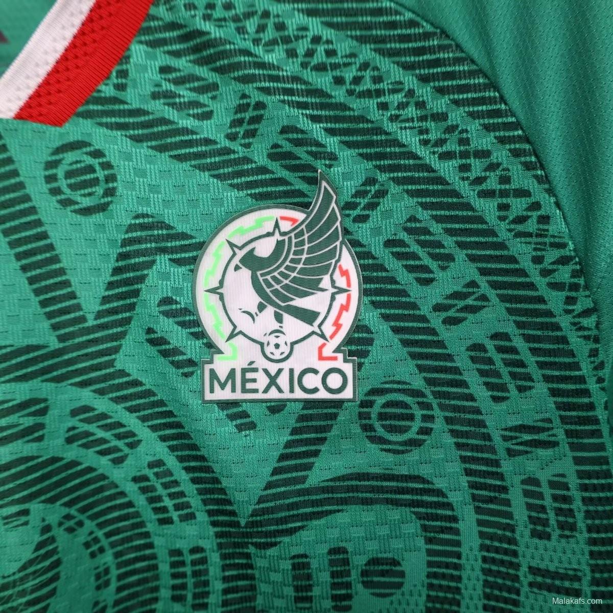 Player Version 2026 Mexico Home Women Jersey