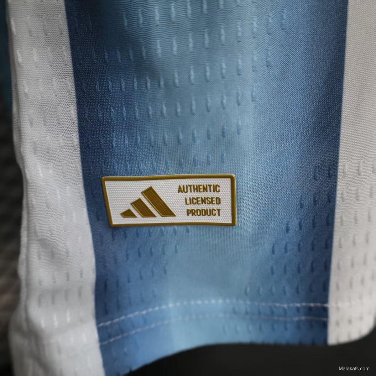 2026 Player Version Mens Argentina World Cup Home Jersey