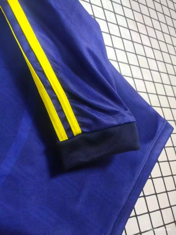 Retro 97/98 Club America Away Blue Long Sleeve Jersey