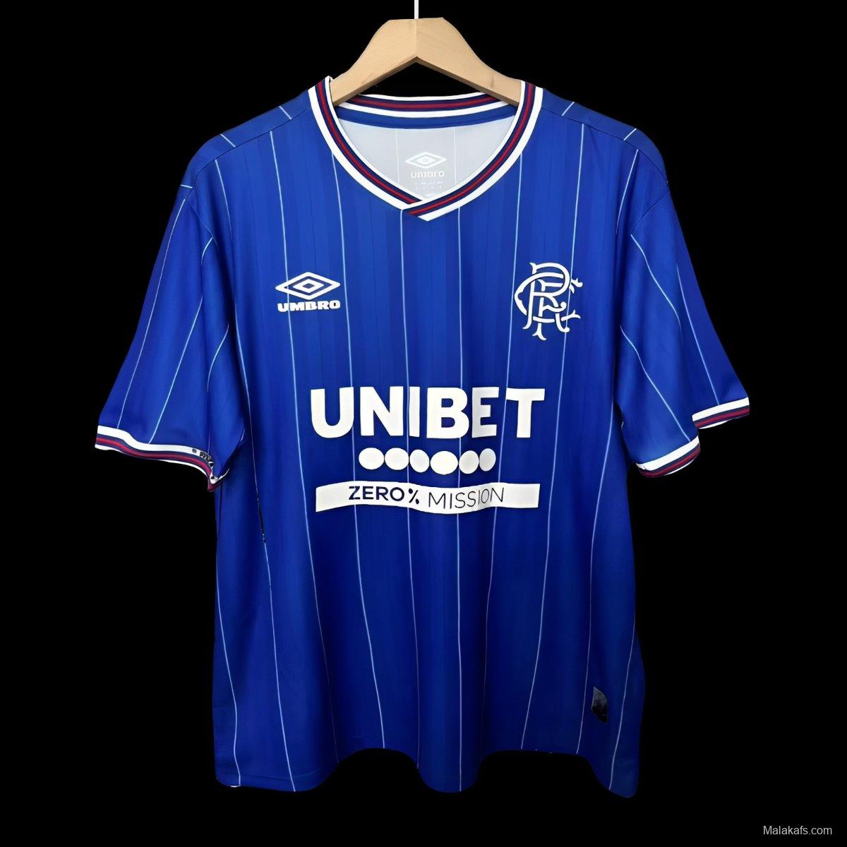26/27 Glasgow Rangers Home Jersey