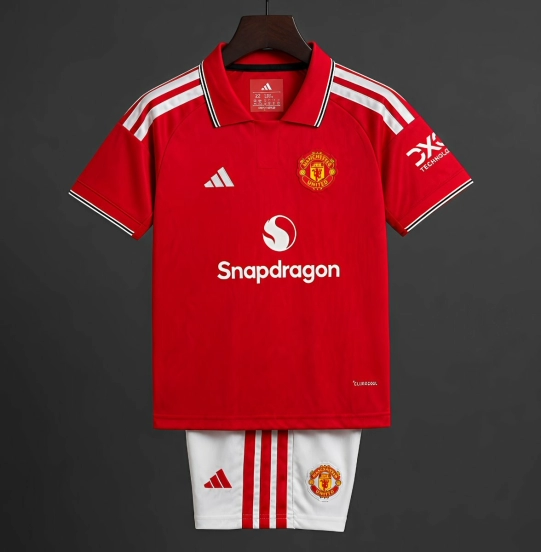 26/27 Kids Manchester United Home Jersey