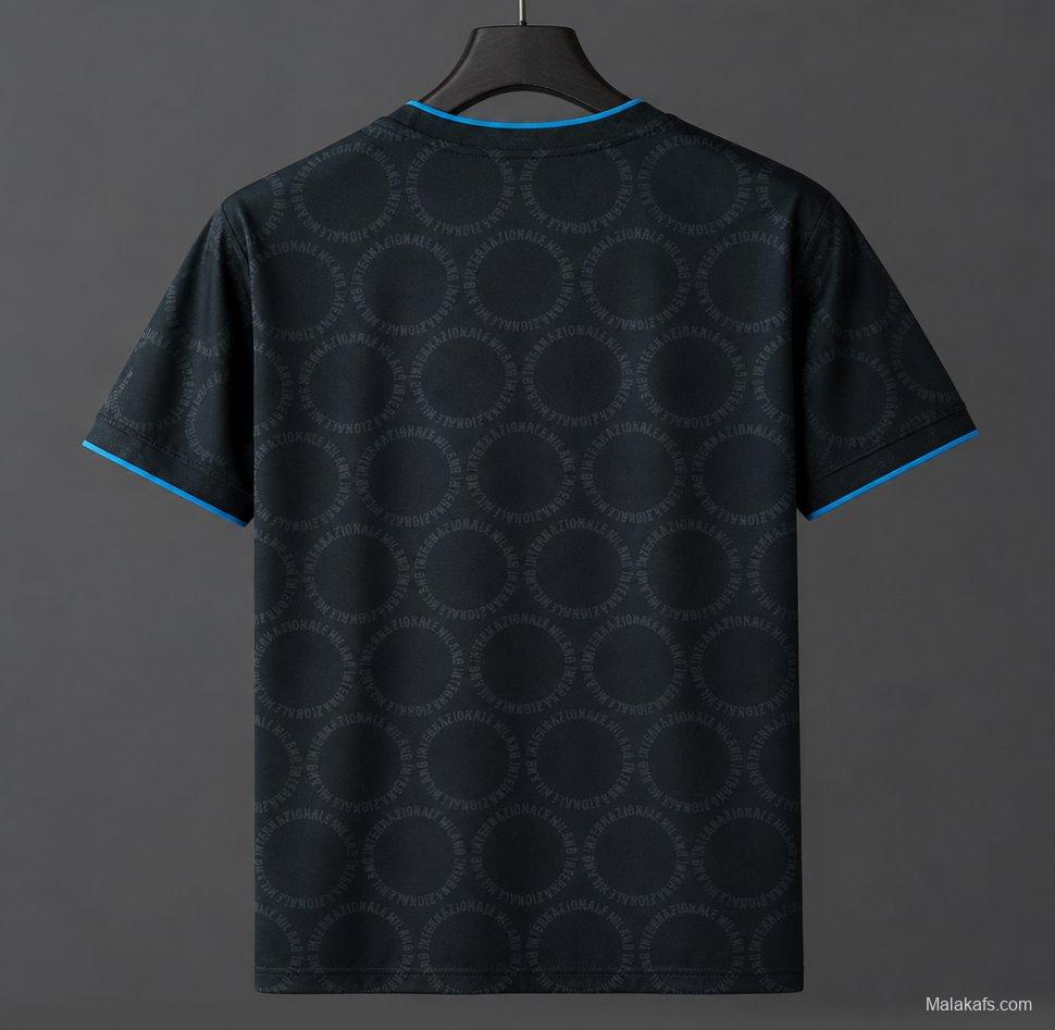 26/27 Inter Milan Academy Pro Pre-Match  Black/Yellow Jersey