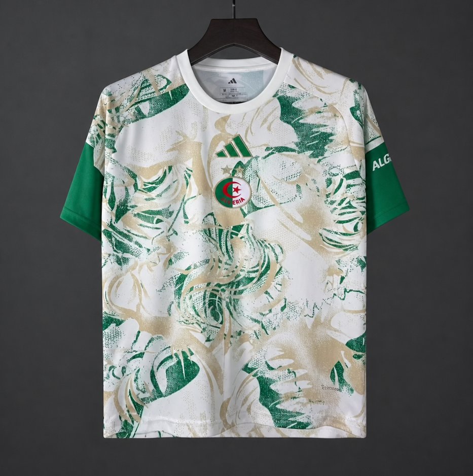 26/27 Algeria White Green Special Jersey