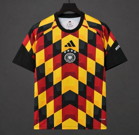 2026 Germany Black/Multi Pre-Match Jersey