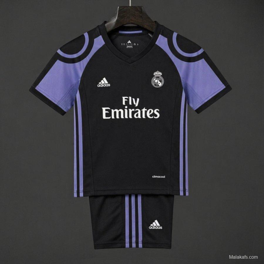 Retro Kids 16/17 Real Madrid Third Jersey
