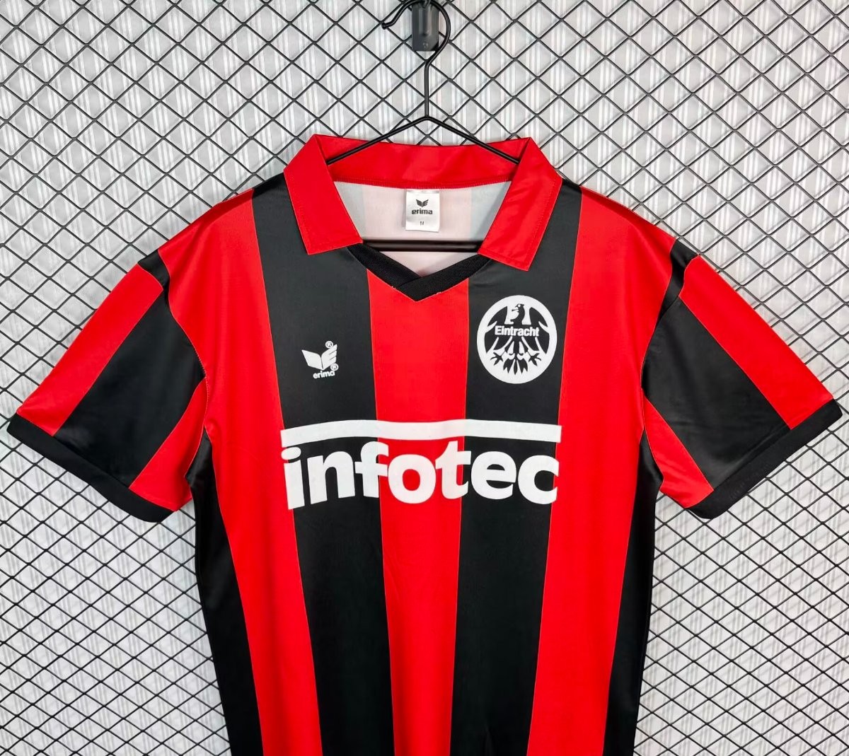 Retro 88/89 Eintracht Frankfurt Home Jersey