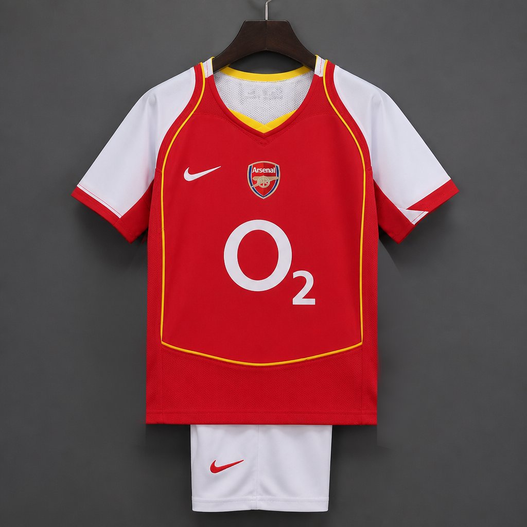 Retro Kids 04/05 Arsenal Home Jersey