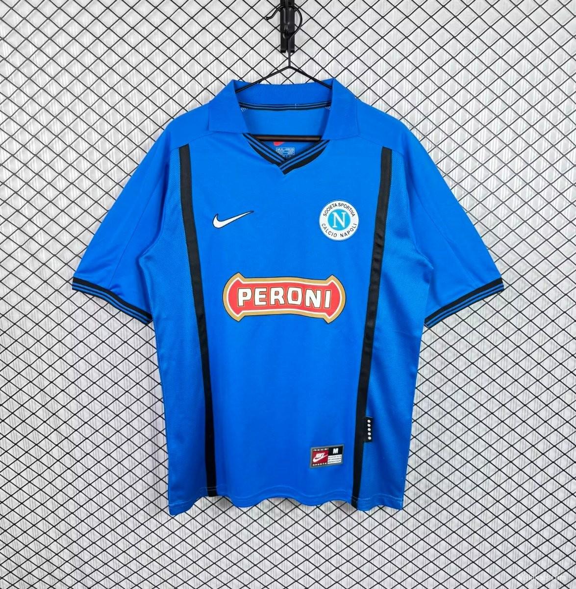 Retro 99/00 Napoli Home Jersey