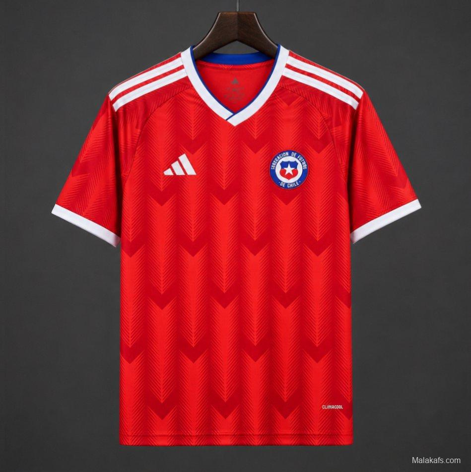 2026 Chile Home Jersey