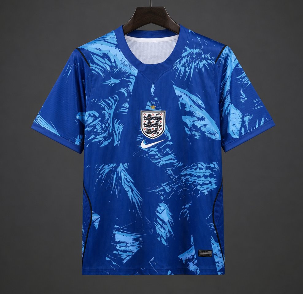 2026 England Blue Goalkeeper Jersey