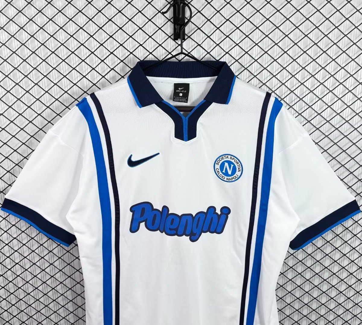 Retro 97/98 Napoli Away White Jersey