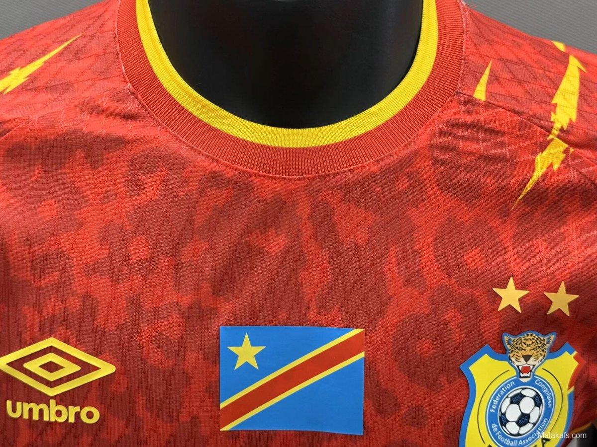Player Version 2026 Congo Third Red Jersey
