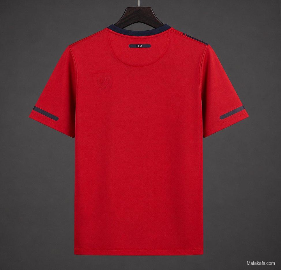 Retro 2011 USA Away Red Jersey