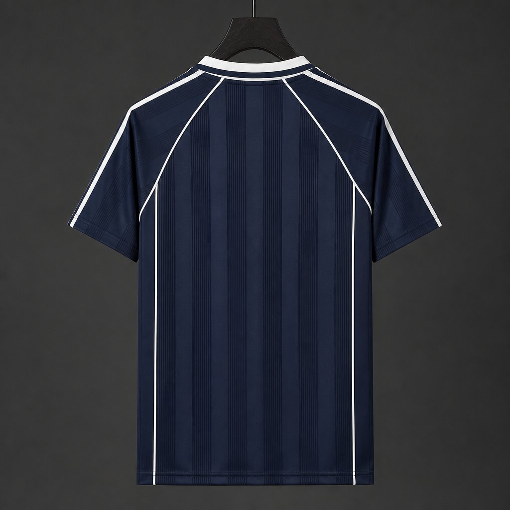 Adidas World Wide Version Polo Navy Blue Jersey