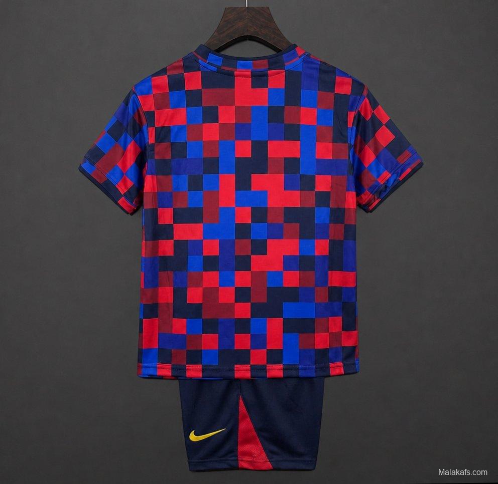 26/27 Kids Barcelona Academy Pro Pre-Match Jersey