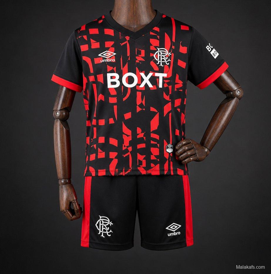 26/27 Kids Glasgow Rangers Third Jersey