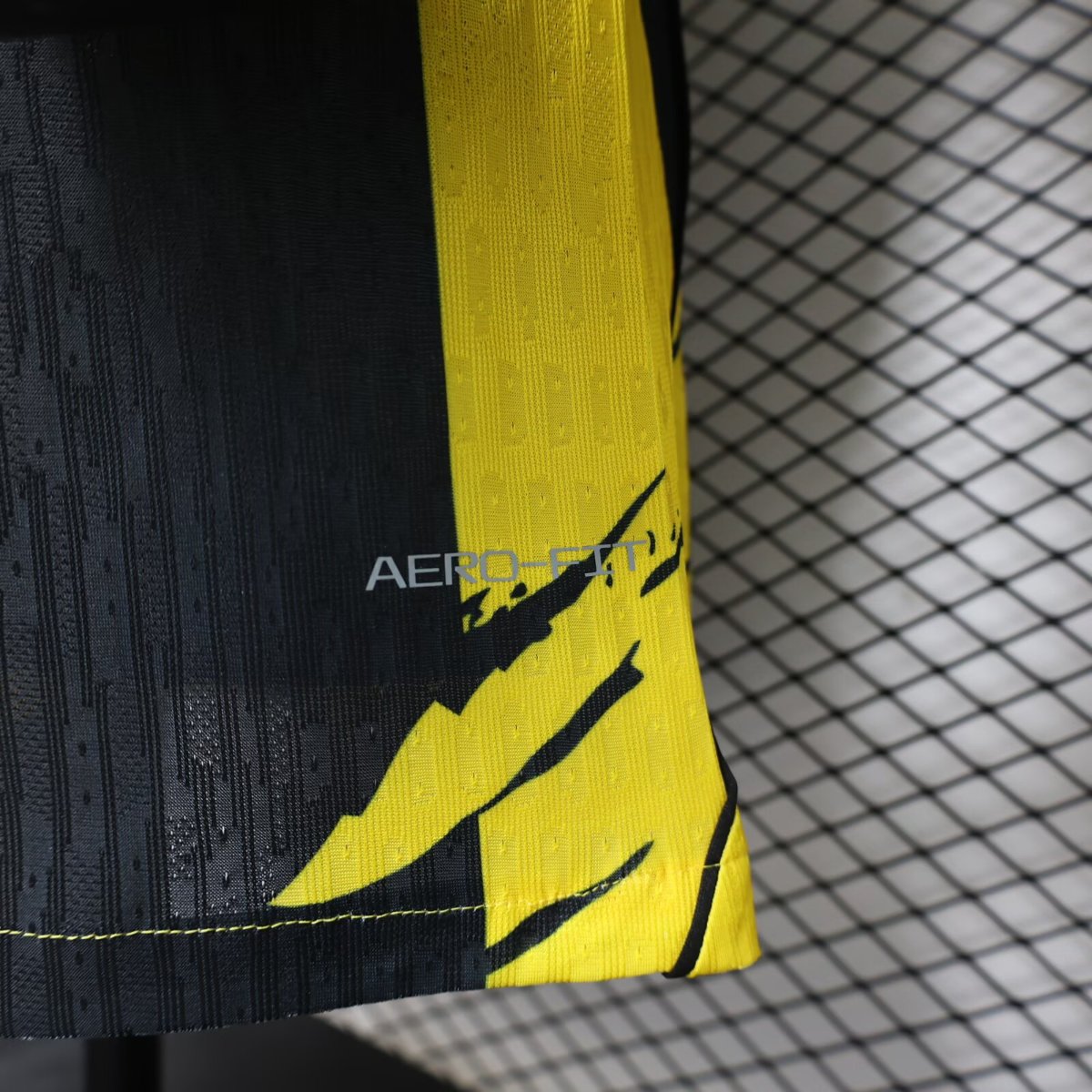 Player Version 26/27 Al-Ittihad Club Yellow & Black Stripes Home Jersey