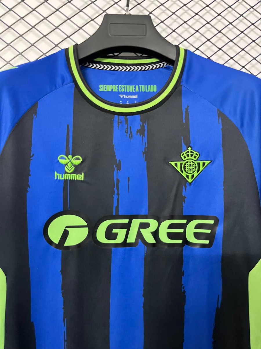 26/27 Real Betis Third Blue With Black Stripes Jersey