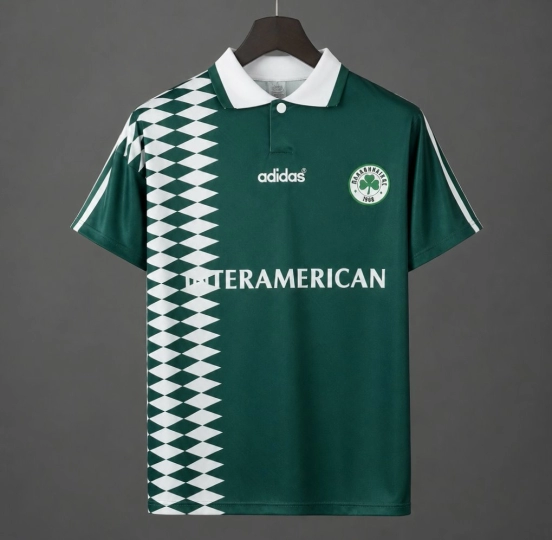 Retro 95/96 Panathinaikos Home Jersey