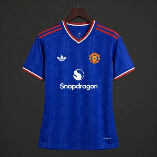 26/27 Womens Manchester United Away Blue Jersey