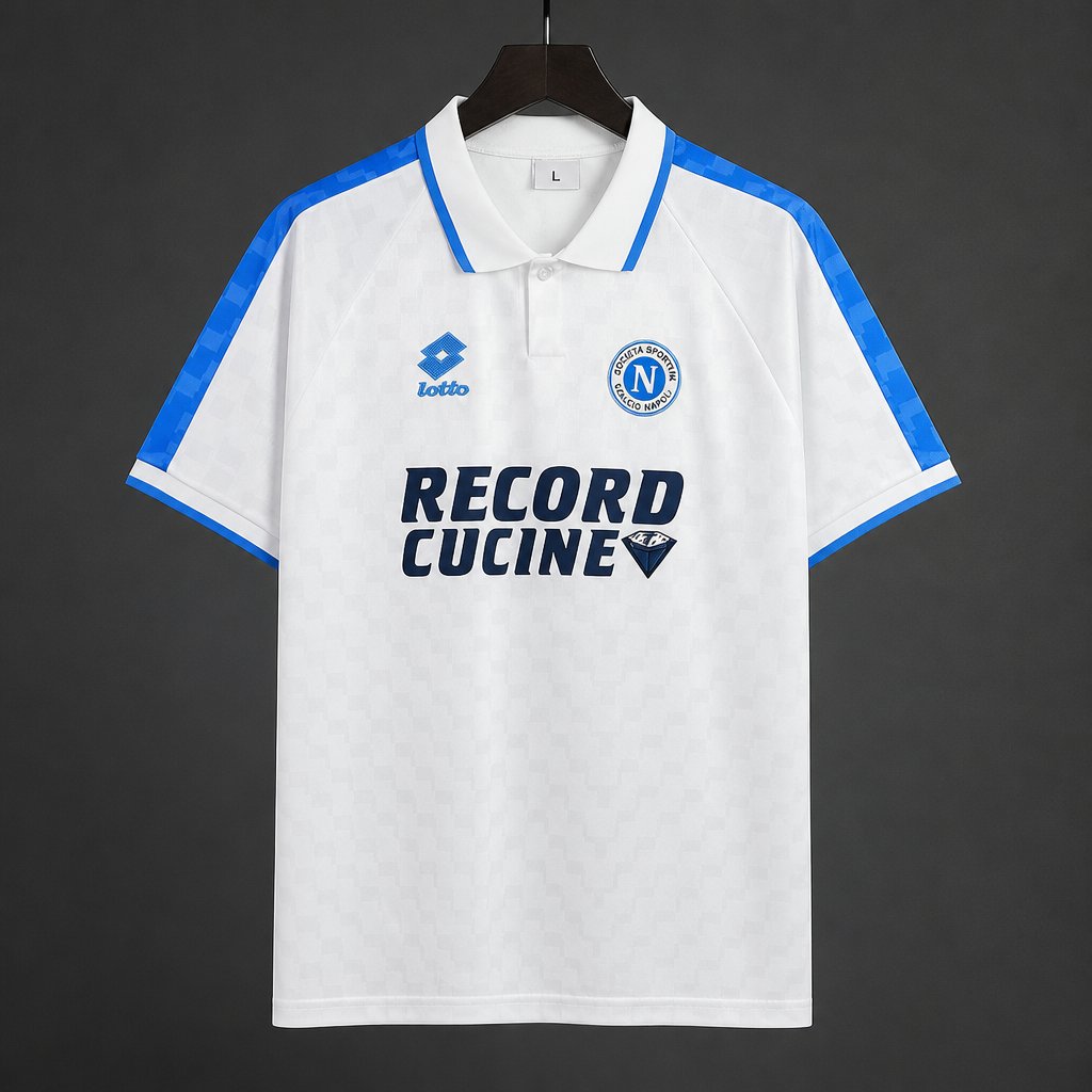 Retro 95/96 Napoli Away White Jersey