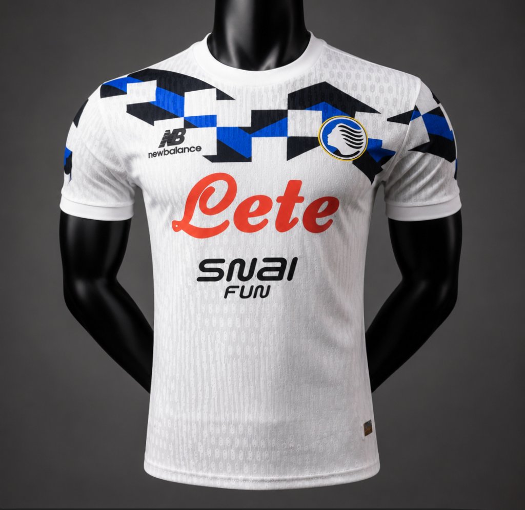 Player Version 26/27 Atalanta Away White Jersey
