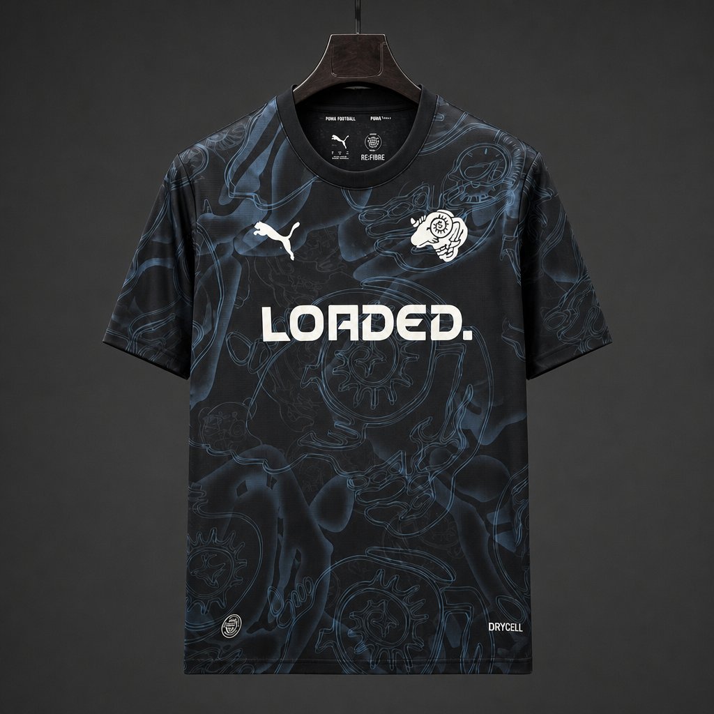 26/27 Derby County Third Black Jersey
