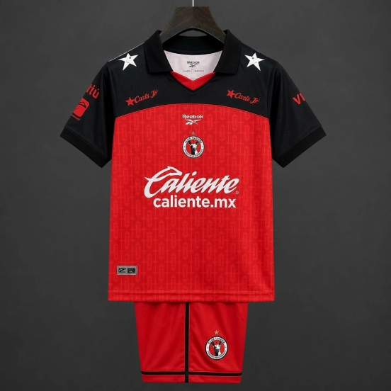 26/27 Kids Tijuana Home Red Jersey Kit