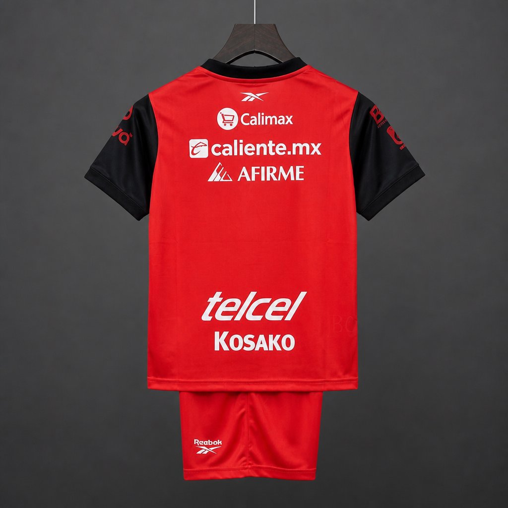 26/27 Kids Tijuana Home Red Jersey Kit